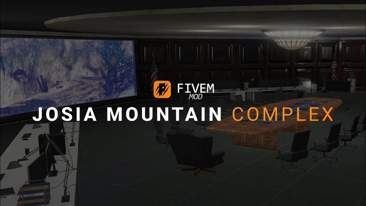 Josia Mountain Complex MLO – Fully Open Source FiveM Bunker Interior